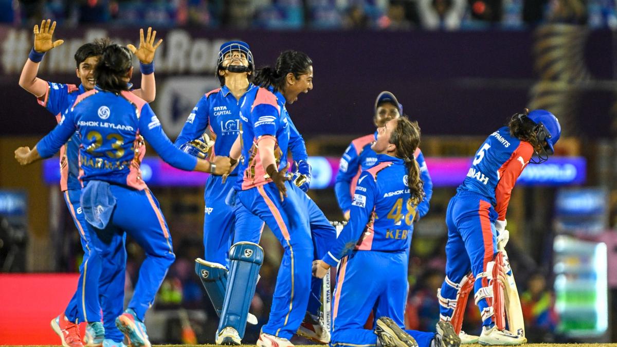 WPL 2025 Final: Mumbai Indians lifts second title after beating Delhi Capitals